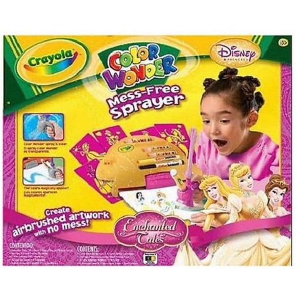Crayola Toys Nib Disney Princess Enchanted Tales Color Wonder